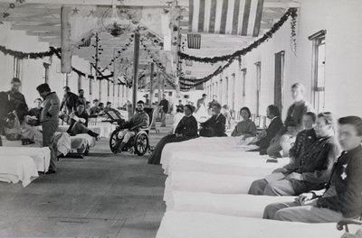 Osasto Armory Square Hospitalissa, Washington DC, n. 1865 tekijältä American Photographer