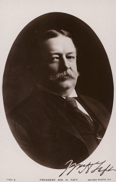 William Howard Taft (s/w-kuva) tekijältä American Photographer