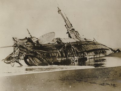 Haaksirikkoutunut Yhdysvaltain h3-sukellusvene, 1917 tekijältä American Photographer