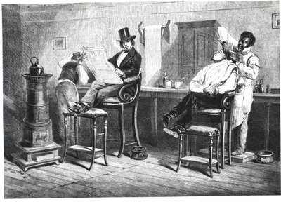 Richmond Barbers Shop, 1861 tekijältä American School