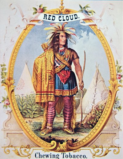 Red Cloud Tobacco -mainos tekijältä American School