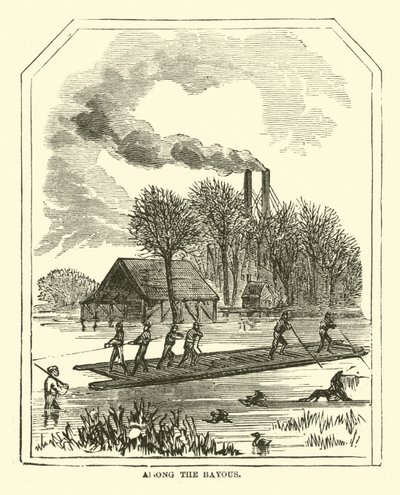 Bayousin joukossa, maaliskuu 1863 tekijältä American School