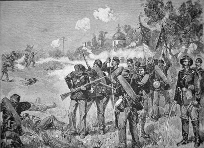 Gettysburgin taistelu, ensimmäisenä päivänä tekijältä American School