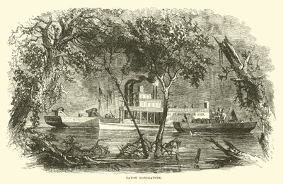 Bayou-navigointi, maaliskuu 1863 tekijältä American School