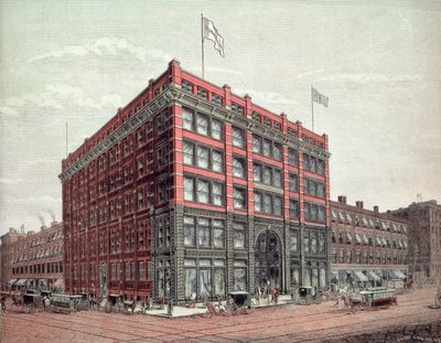 Bloomingdalesin matkamuisto, 1886 tekijältä American School