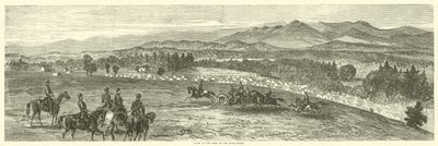 Leiri Blue Ridgen juurella lokakuussa 1863 tekijältä American School