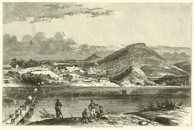 Chattanooga Tennesseen pohjoisrannalta syyskuussa 1863 tekijältä American School