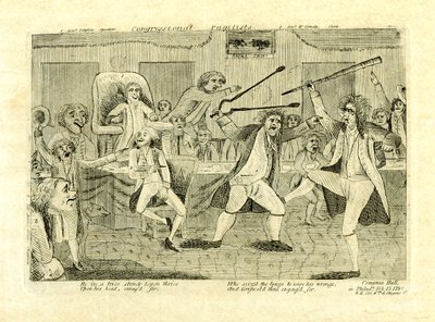 Kongressin pugilistit: Griswold ja Lyon, kongressitalo, Philadelphia, PA tekijältä American School