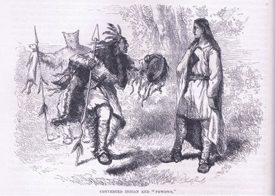 Converted Indians "Powows" 1695, kuva Cassell
