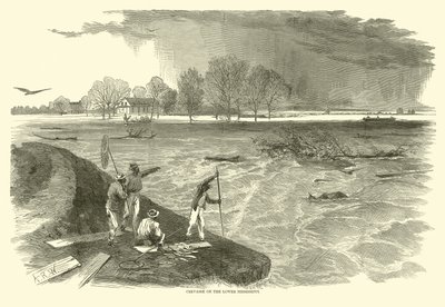 Crevasse Ala-Mississippissä, 1862 tekijältä American School