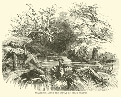 Deadbrook Ezras-kirkon taistelun jälkeen, elokuu 1864 tekijältä American School