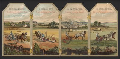 Deering maatalouskoneet (väri litho) tekijältä American School