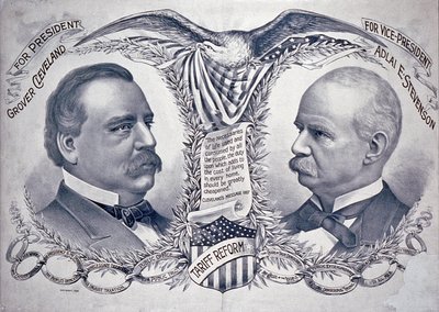 Demokraattisen presidentinvaalikampanjan juliste tekijältä American School