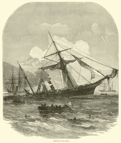 Alabaman tuho, kesäkuu 1864 tekijältä American School
