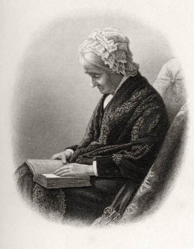 Eliza Ballou Garfield, William M. Thayerin teoksesta "hirsimökistä Valkoiseen taloon", julkaisija Hodder und Stoughton, 1905 tekijältä American School