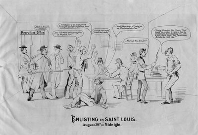 Ilmoittautuminen Saint Louisissa: 30. elokuuta keskiyöllä, noin 1862 tekijältä American School