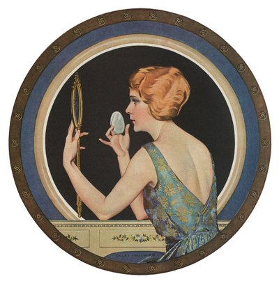 Flapper Soveltaminen meikki peiliin tekijältä American School