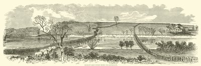 Franklins Grand Division ylittää Rappahannockin joulukuussa 1862 tekijältä American School