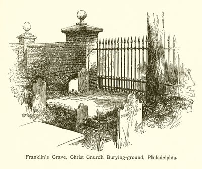 Franklins Grave, Christ Churchin hautausmaa, Philadelphia tekijältä American School
