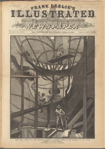 Frank Leslien kuvitetun sanomalehden etukansi, 23. lokakuuta 1886 tekijältä American School