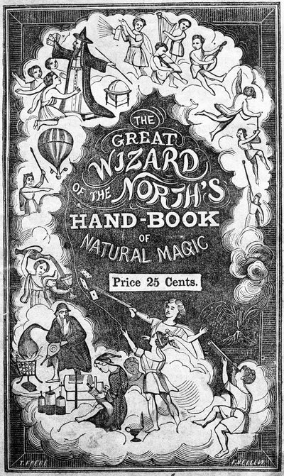 John H. Andersonin The Great Wizard of the Norths Handbook of Natural Magic -kirjan etukansi tekijältä American School