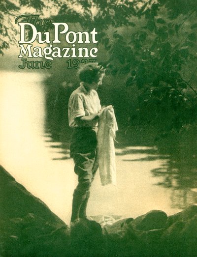 DuPont-lehden etukansi, kesäkuu 1923 tekijältä American School