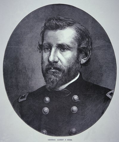 Kenraali Albert James Myer (1828-80) (kaiverrus) tekijältä American School