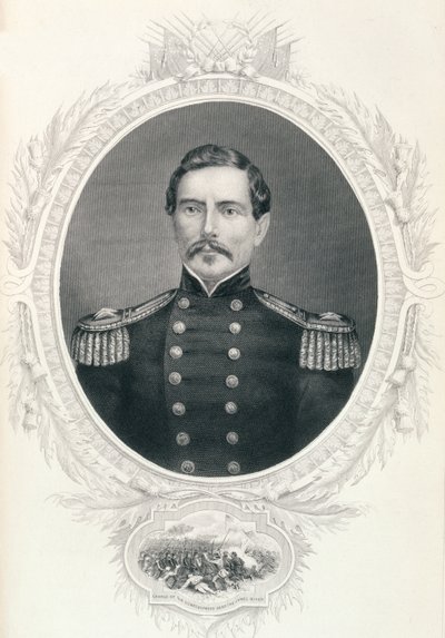 Kenraali Pierre Gustave Toutant Beauregard, "The History of the United States", voi. II, kirjoittanut Charles Mackay tekijältä American School