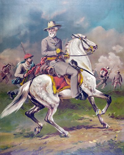 Kenraali Robert E. Lee, pub. 1886 tekijältä American School