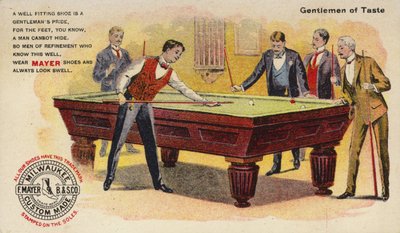 Gentlemen of Taste, Playing Pool tekijältä American School