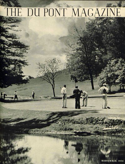 Golfarit, DuPont-lehden etukansi, heinä-elokuu 1936 tekijältä American School