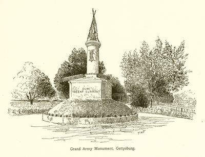 Suuri armeijamonumentti, Gettysburg tekijältä American School