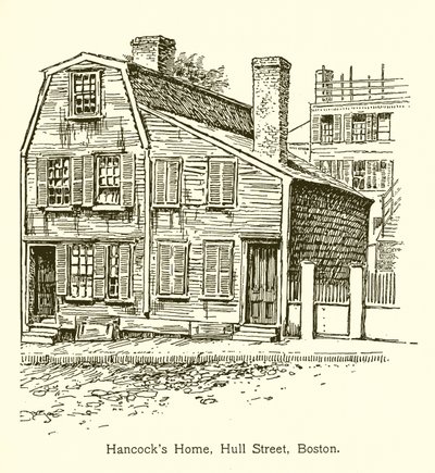 Hancocks Home, Hull Street, Boston tekijältä American School