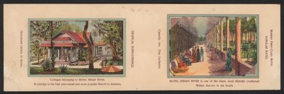 Hotel Trade Card (värillinen kaiverrus) tekijältä American School