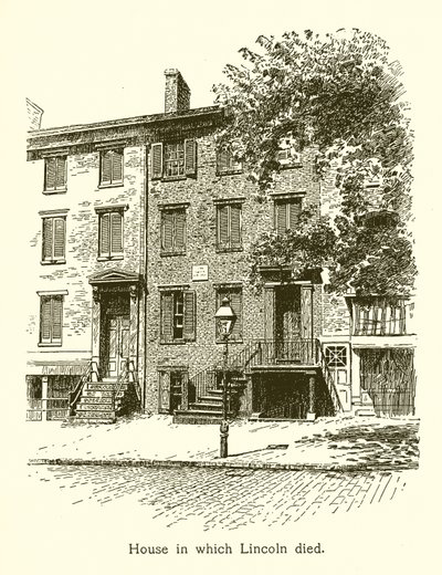 Talo, jossa Lincoln kuoli, Abraham Lincoln tekijältä American School
