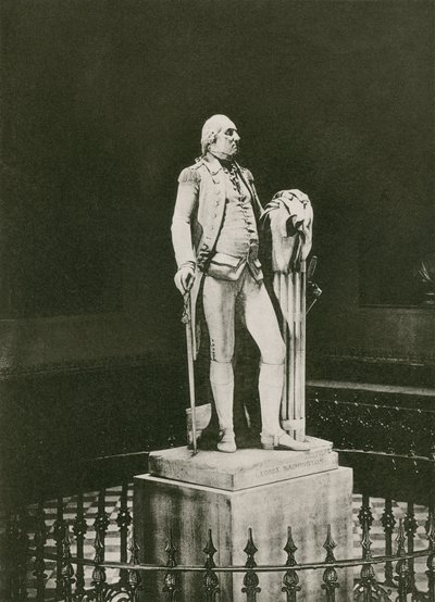 Hudsonin George Washingtonin patsas (syväpaino) tekijältä American School