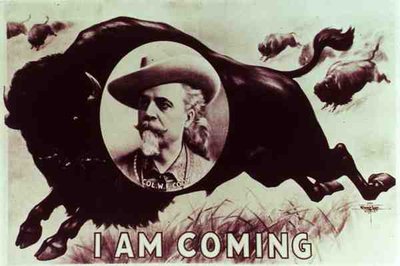 "I am Coming", mainos "Buffalo Bill