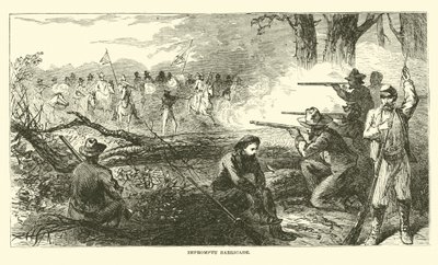 Impromptu barrikadi, heinäkuu 1863 tekijältä American School
