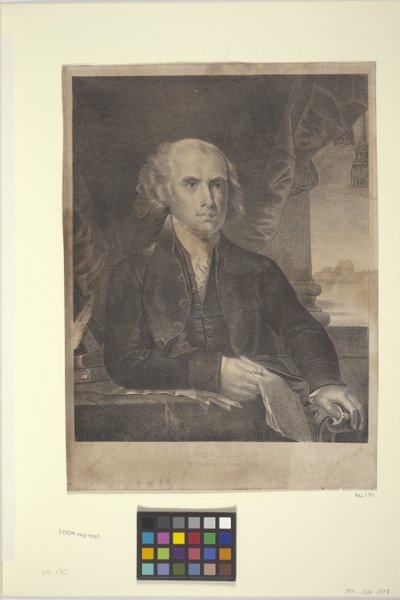 James Madison (litografia) tekijältä American School