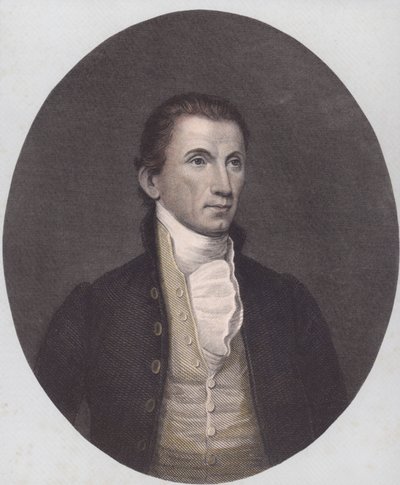 James Monroe (värillinen kaiverrus) tekijältä American School