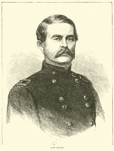 John Buford, heinäkuu 1863 tekijältä American School
