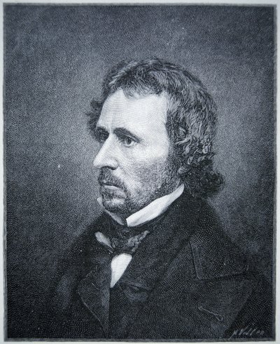 John Charles Fremont (1813-90) (kaiverrus) tekijältä American School
