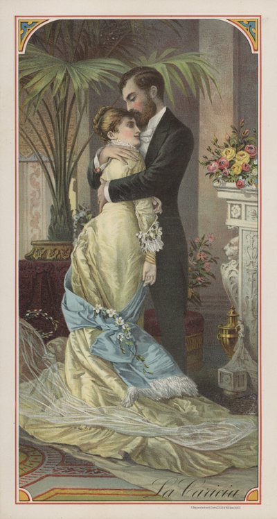 La caricia (väri litho) tekijältä American School