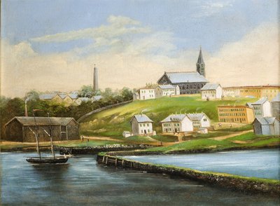 Bunker Hillin maisema, vuoden 1862 jälkeen tekijältä American School