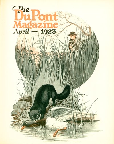 Less Vermin - More Game, DuPont-lehden etukansi, huhtikuu 1923 tekijältä American School