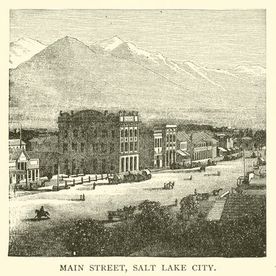 Main Street, Salt Lake City (kaiverrus) tekijältä American School