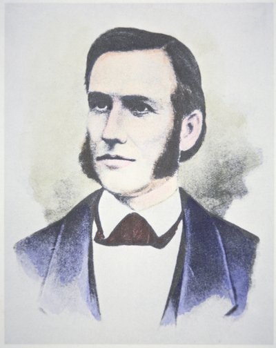 Marcus Whitman (1802-47) (väri litho) (katso myös 268169) tekijältä American School