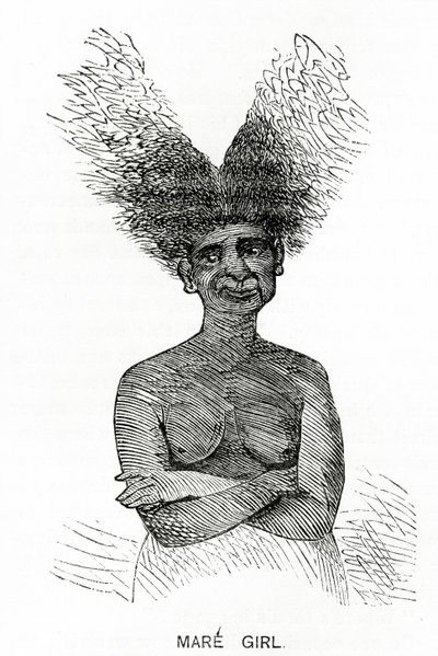Mare Girl, kuvitus Appletons Journalista, 4. toukokuuta 1872 tekijältä American School