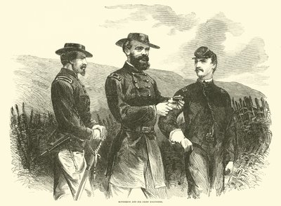 McPherson ja hänen pääinsinöörinsä, toukokuu 1863 tekijältä American School