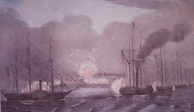 Meksikon ja Amerikan sota (1846-48), Yhdysvaltain laivaston pommi-isku Veracruz tekijältä American School